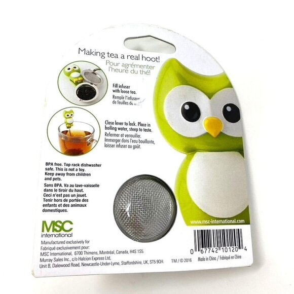 Joie MSC International Tea Cup Infuser Owl BPA Free - Picture 2 of 3